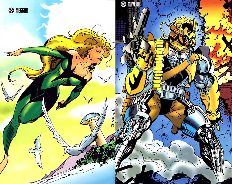 MEGGAN MAVERICK TRADING CARD COLOR