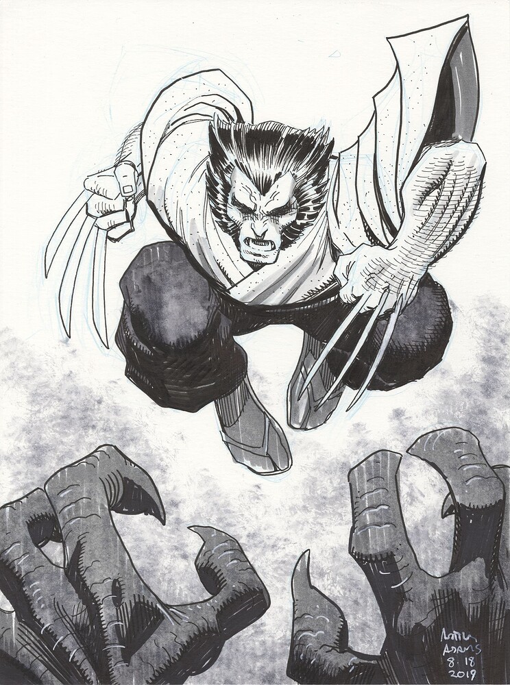 WOLVERINE ILLUSTRATION 2019