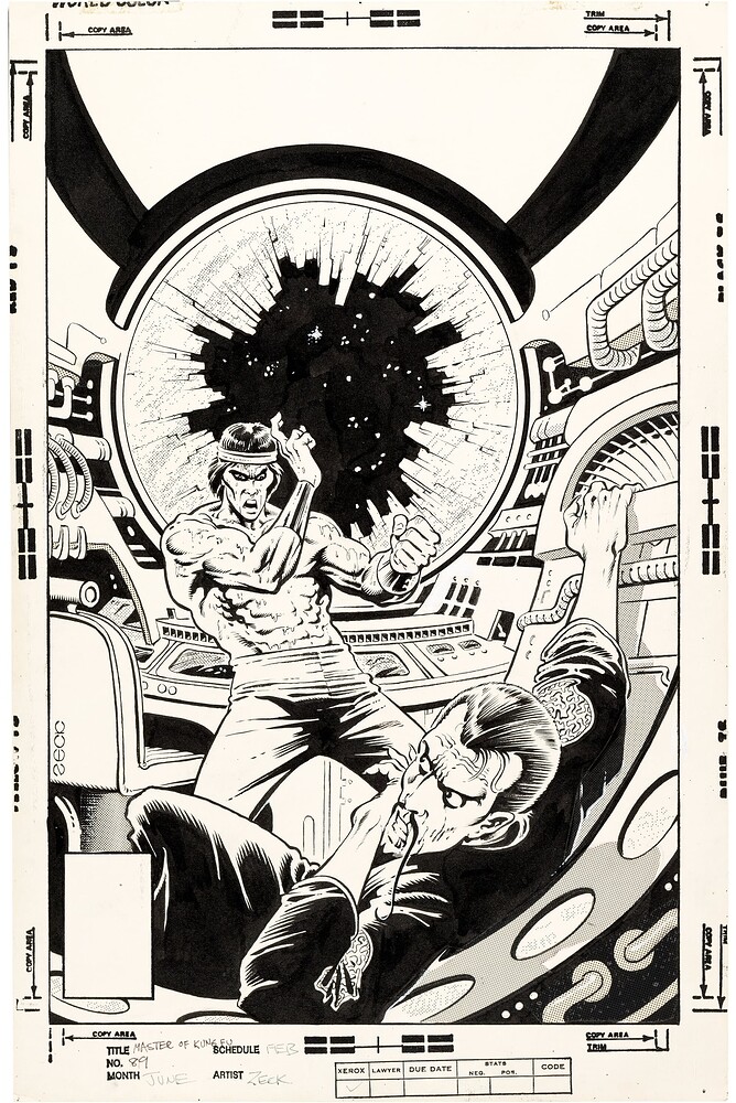 MASTER OF KUNG FU 89 COVER   1980