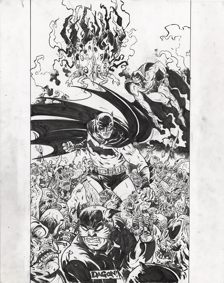 BATMAN ILLUSTRATION  2006