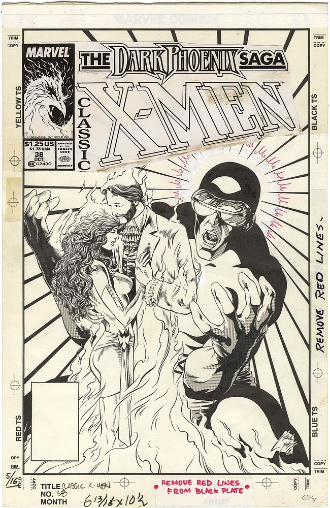 CLASSIC XMEN 38 COVER   1989