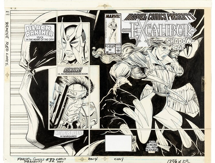 MARVEL COMICS PRESENTS 32 COVER   1989