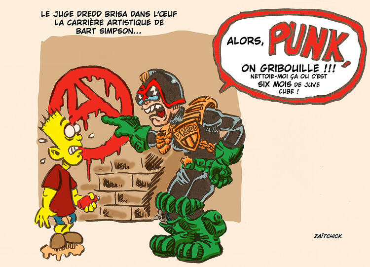 Bart sipson Judge dredd