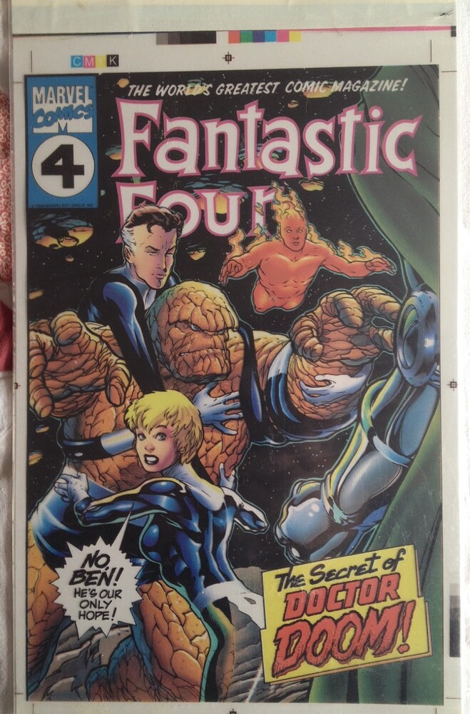 Fantastic Four cover Adam Hughes