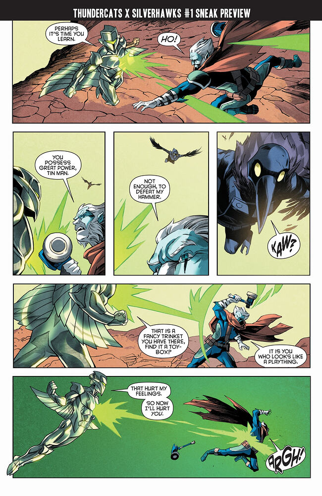 ThunderCats X SilverHawks #12