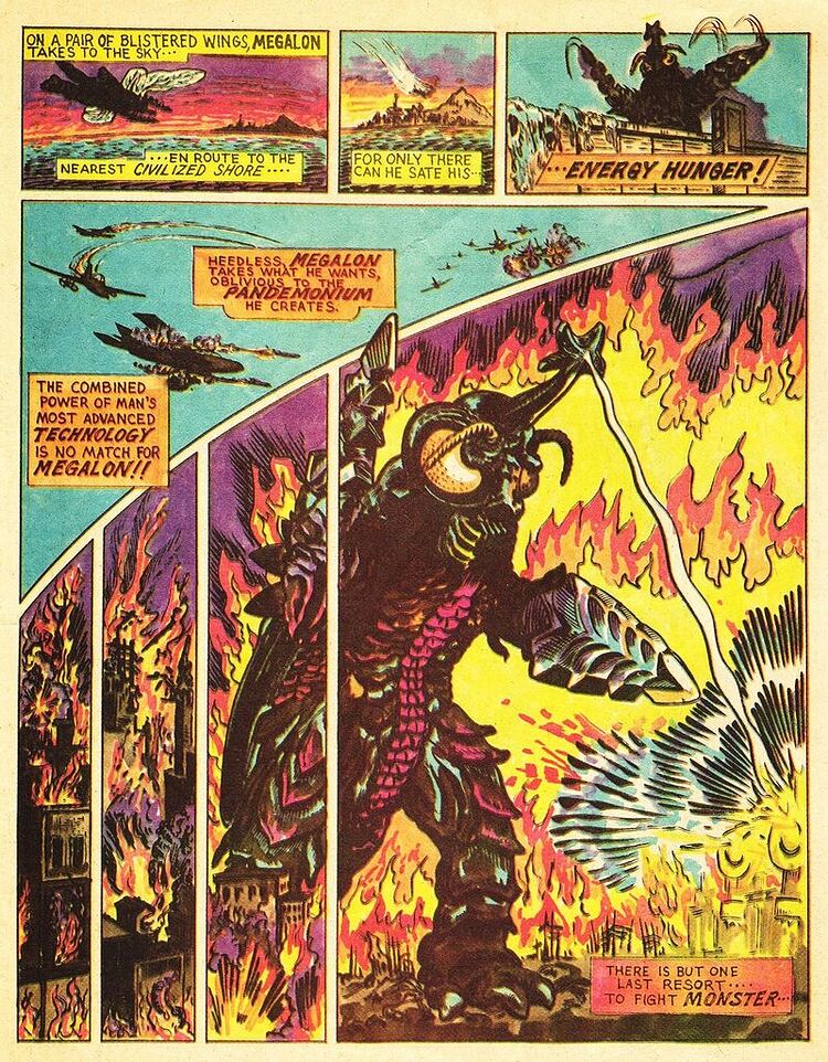 Megalon_in_the_promo_comic