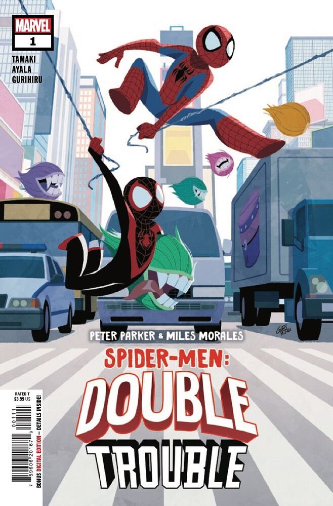 Peter Parker & Miles Morales Spider-Men Double Trouble #1a