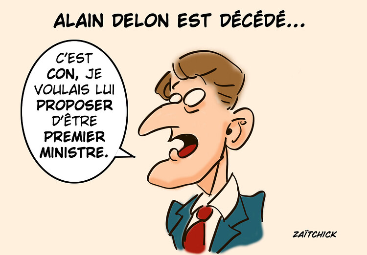 Alain Delon décédé