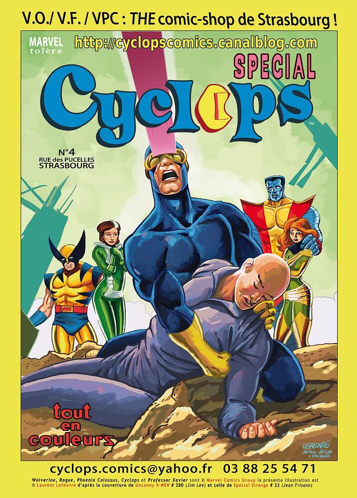 Pub Cyclops comics