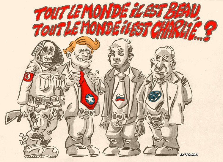 Tout le monde il est charlie