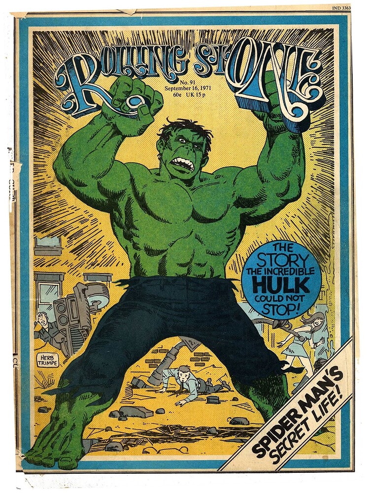 Rolling STone Cover Hulk