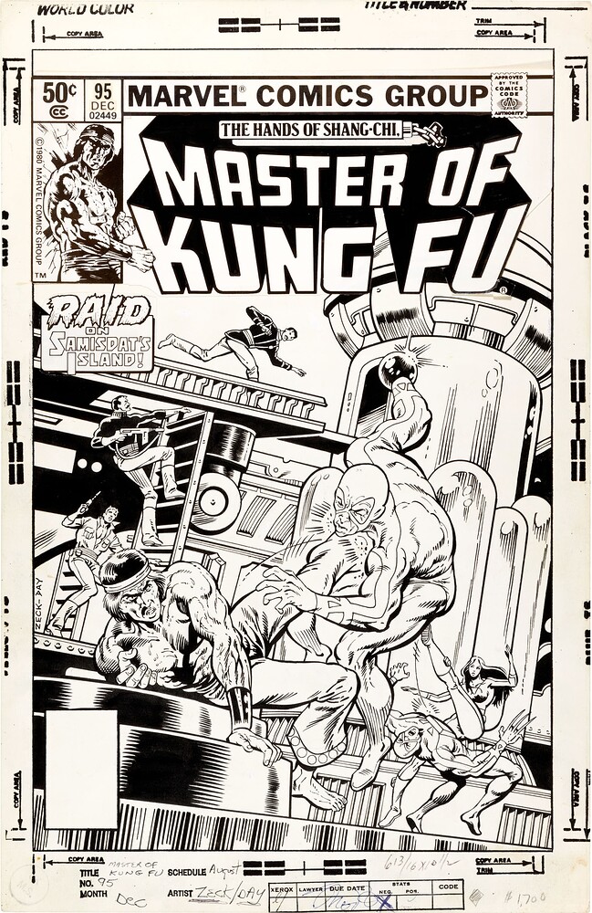 MASTER OF KUNG FU 95 COVER  1980