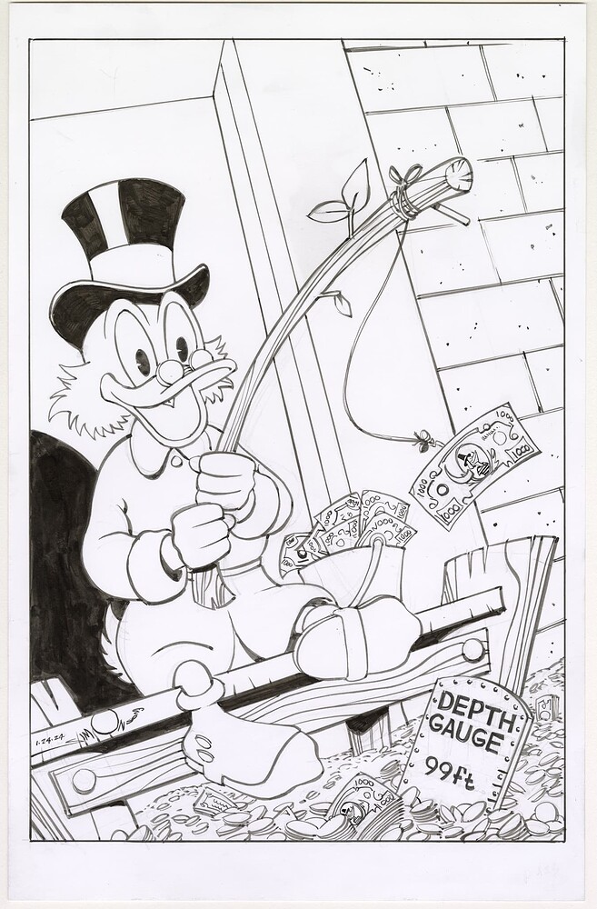 UNCLE SCROOGE VARIANT COVER   2024