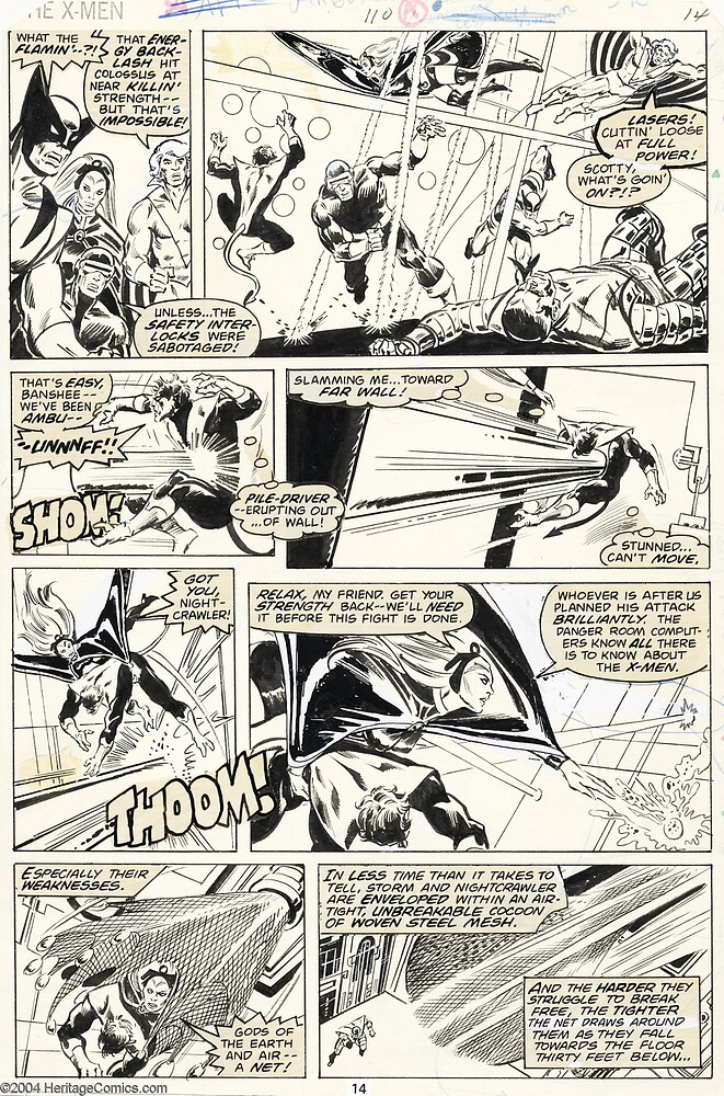 UNCANNY X MEN 110 PAGE 14   1978