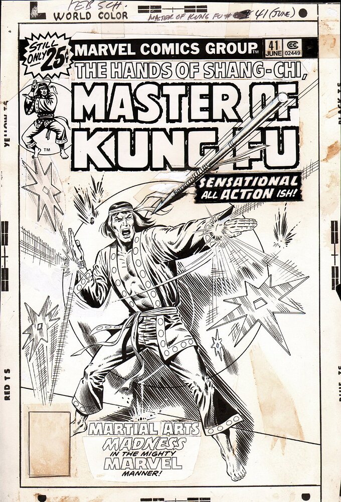 MASTER OF KUNG FU 41 COVER   1976