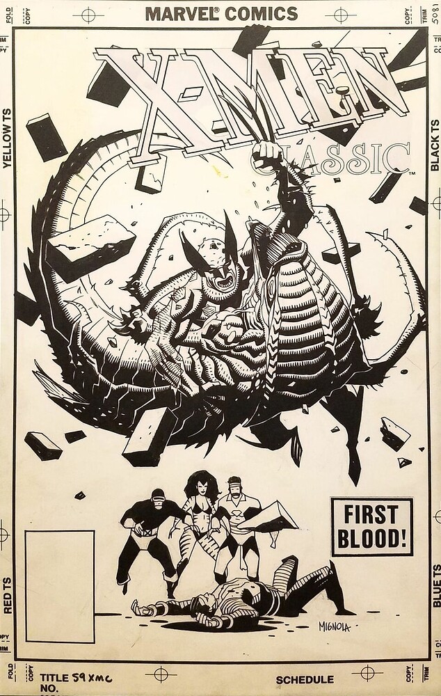 CLASSIC X MEN 59 COVER