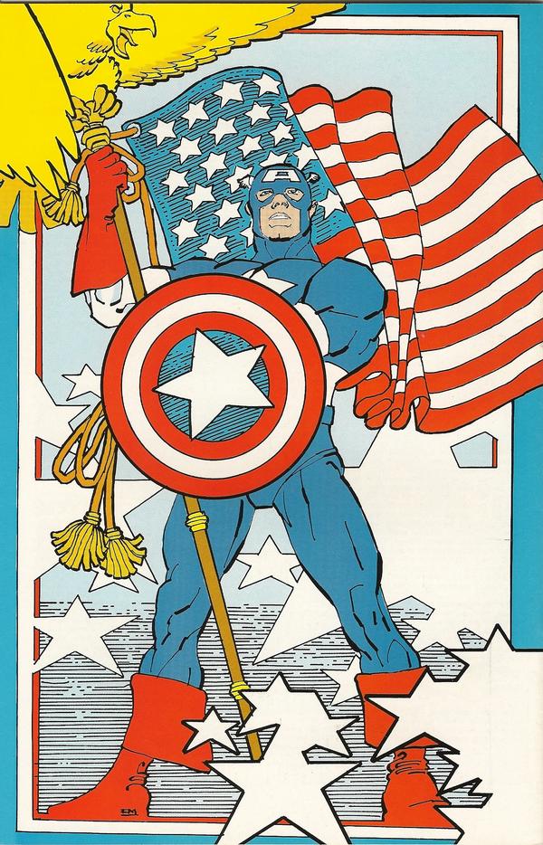 1984 - Captain America by Frank Miller