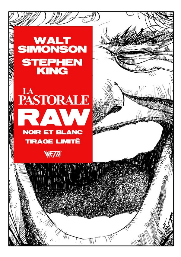 stephen-king-la-pastorale-raw-edition-noir-blanc-walter-simonson-exclusivite-original-comics-250-ex-vf