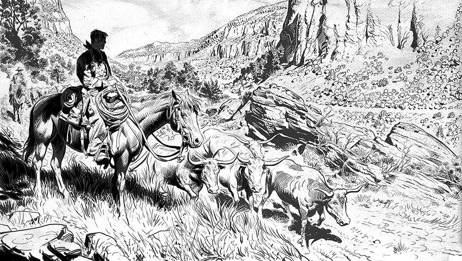 western-jerome-felix-paul-gastine-cowboy