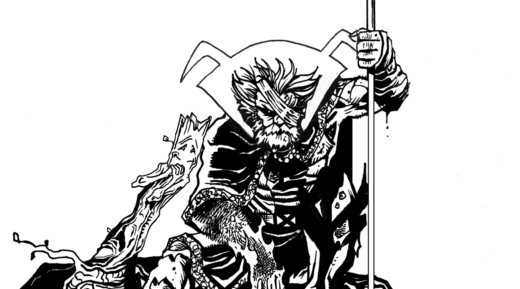 old logan avec groot soyouz variant