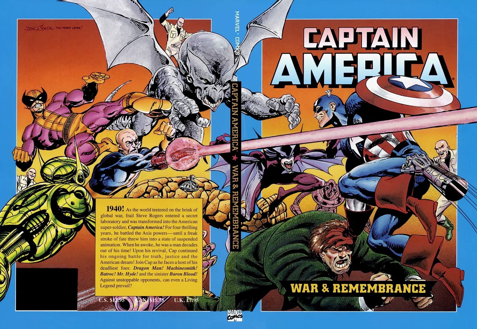 Captain America - W&R TPB cover