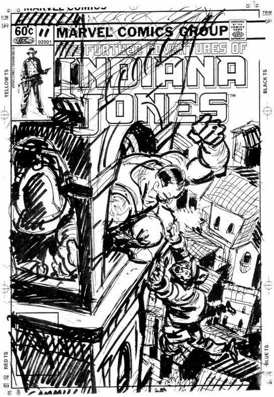 Indiana Jones #11A by Kerry Gammill 1983