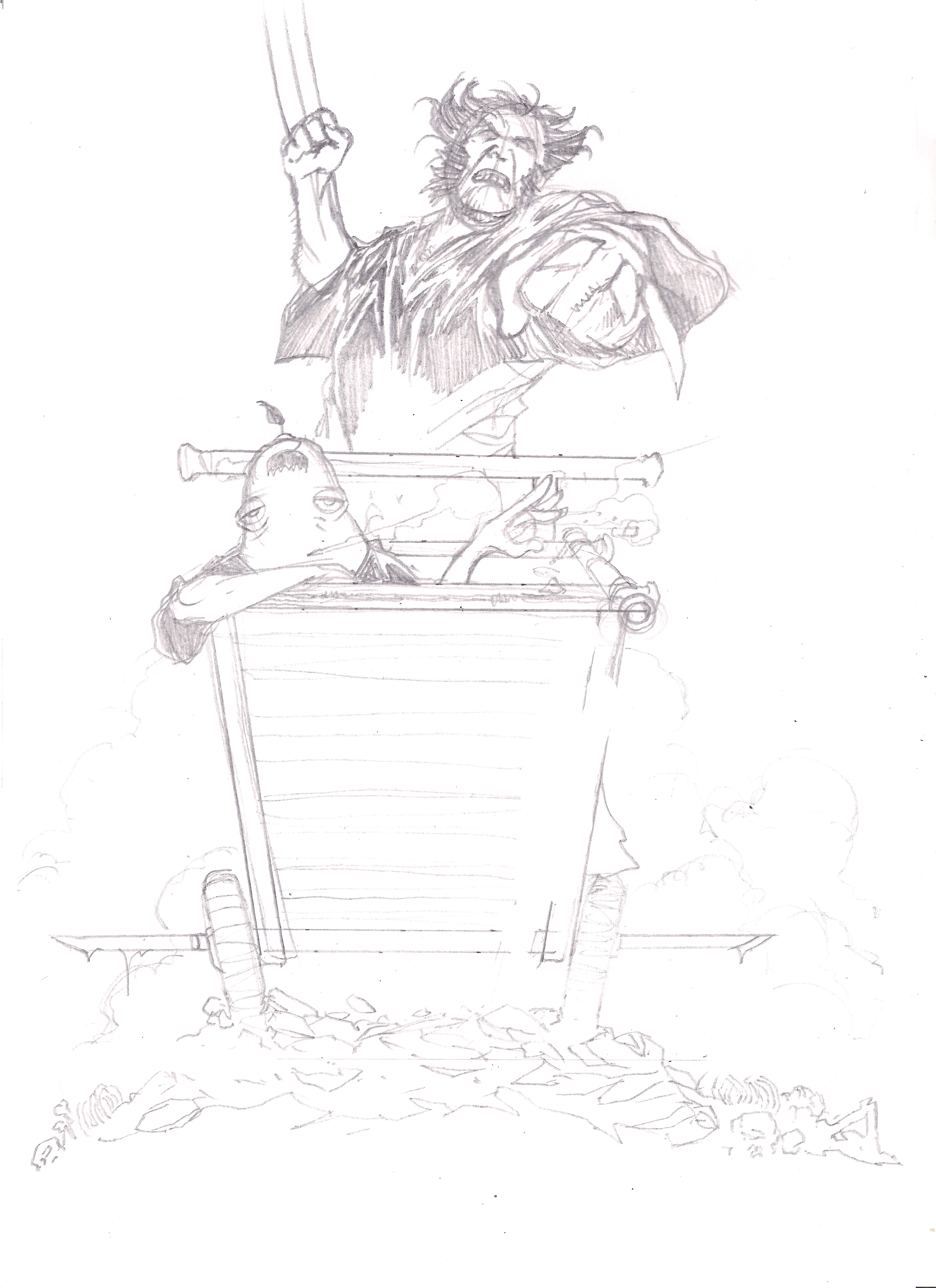 Uncanny Baby Cart rough