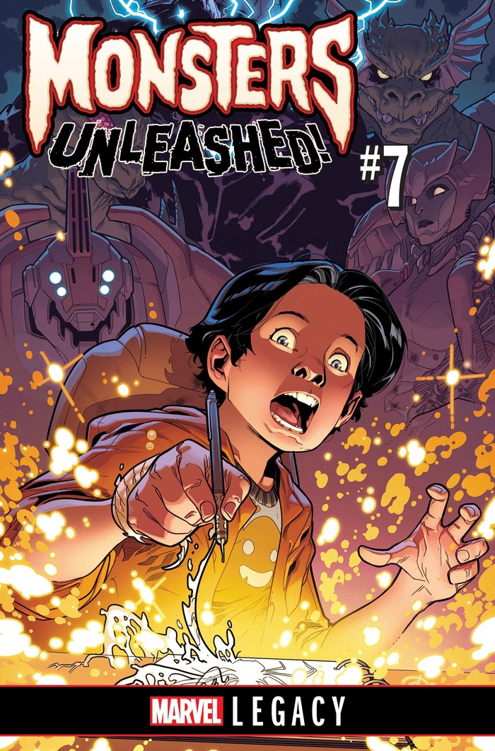 Monsters Unleashed #7  Horror comics, Monster, Horror