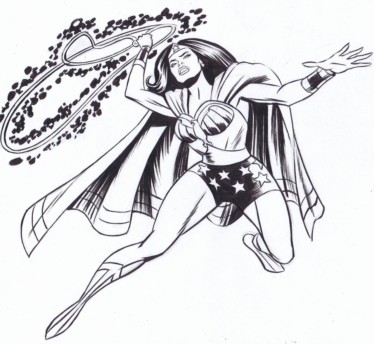 What if Kirby had done Wonder Woman in 1967 (Alex Ross)