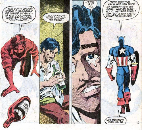 Iron-Man-Tony-Stark-Captain-America-Steve-Rogers-Demon-in-a-Bottle-Civil-War-Avengers-Marvel-Cinematic-Universe-MCU-Disney