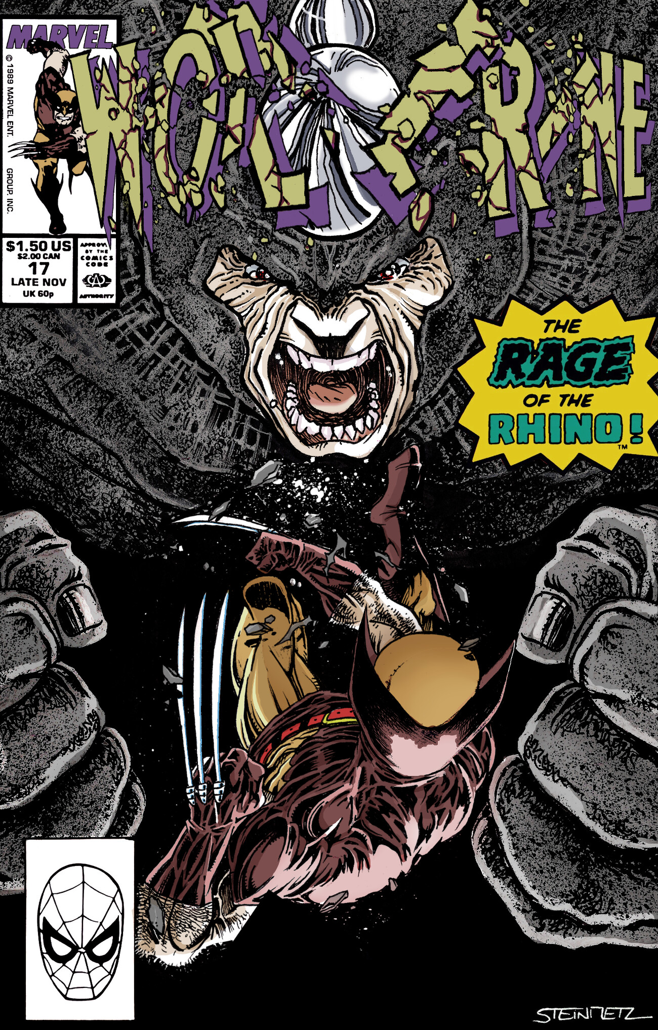 forum Wolverine vs rhino cover couleur avec tag