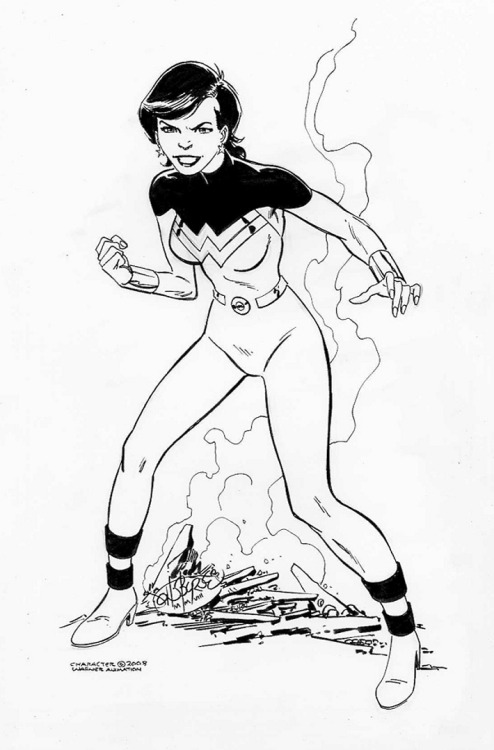 Lady Wonder Woman of the Justice Lords by John Byrne (commission, 2008)