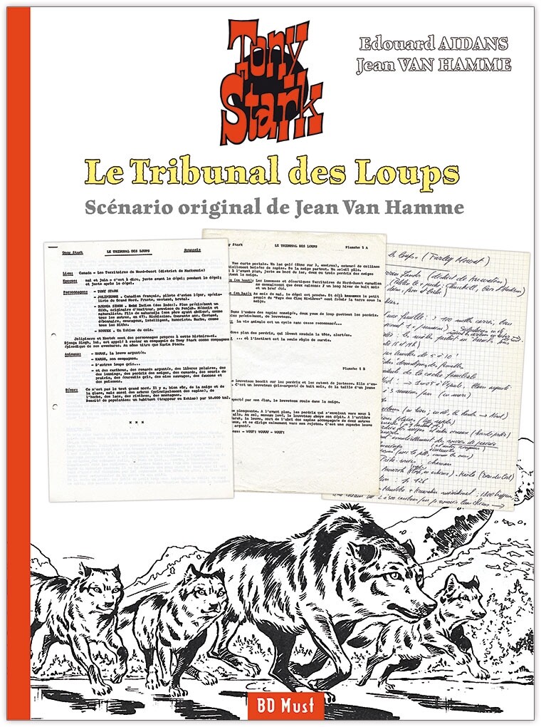 Jean VAN Tribunal des Loups Scénario original de Jean Van Hamme - de - - a for - with - *** - - - de - - - - - - o, BD Must