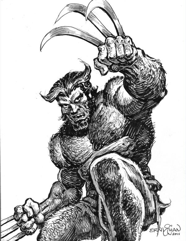 Wolverine by Ernie Chan