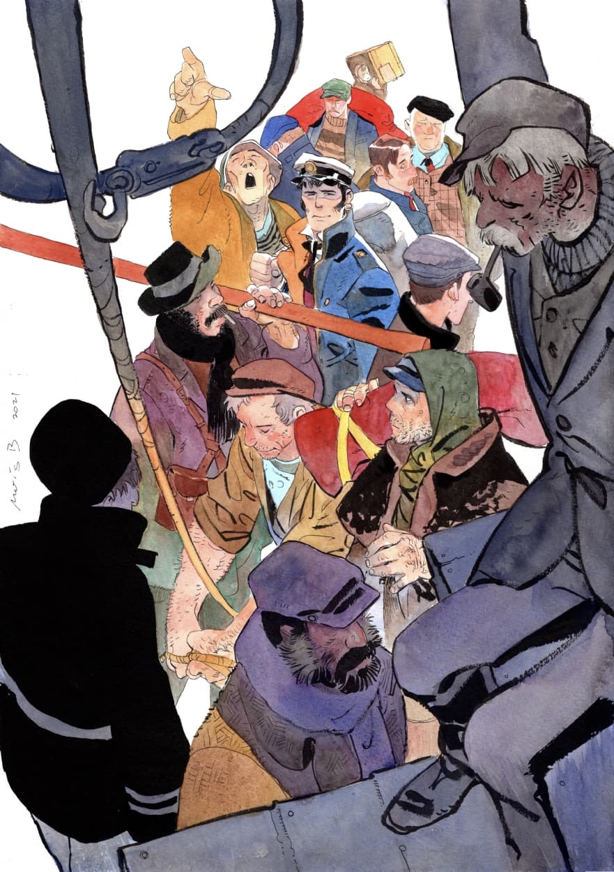BD EO Cotée Corto Maltese Mû Hugo Pratt (Gebraucht) in Biel/Bienne für BD EO Cotée Corto Maltese Mû Hugo Pratt (Gebraucht) in Biel/Bienne für