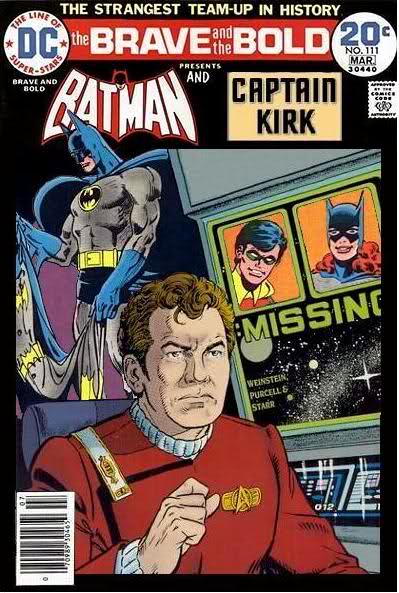 Batman and Captain Kirk