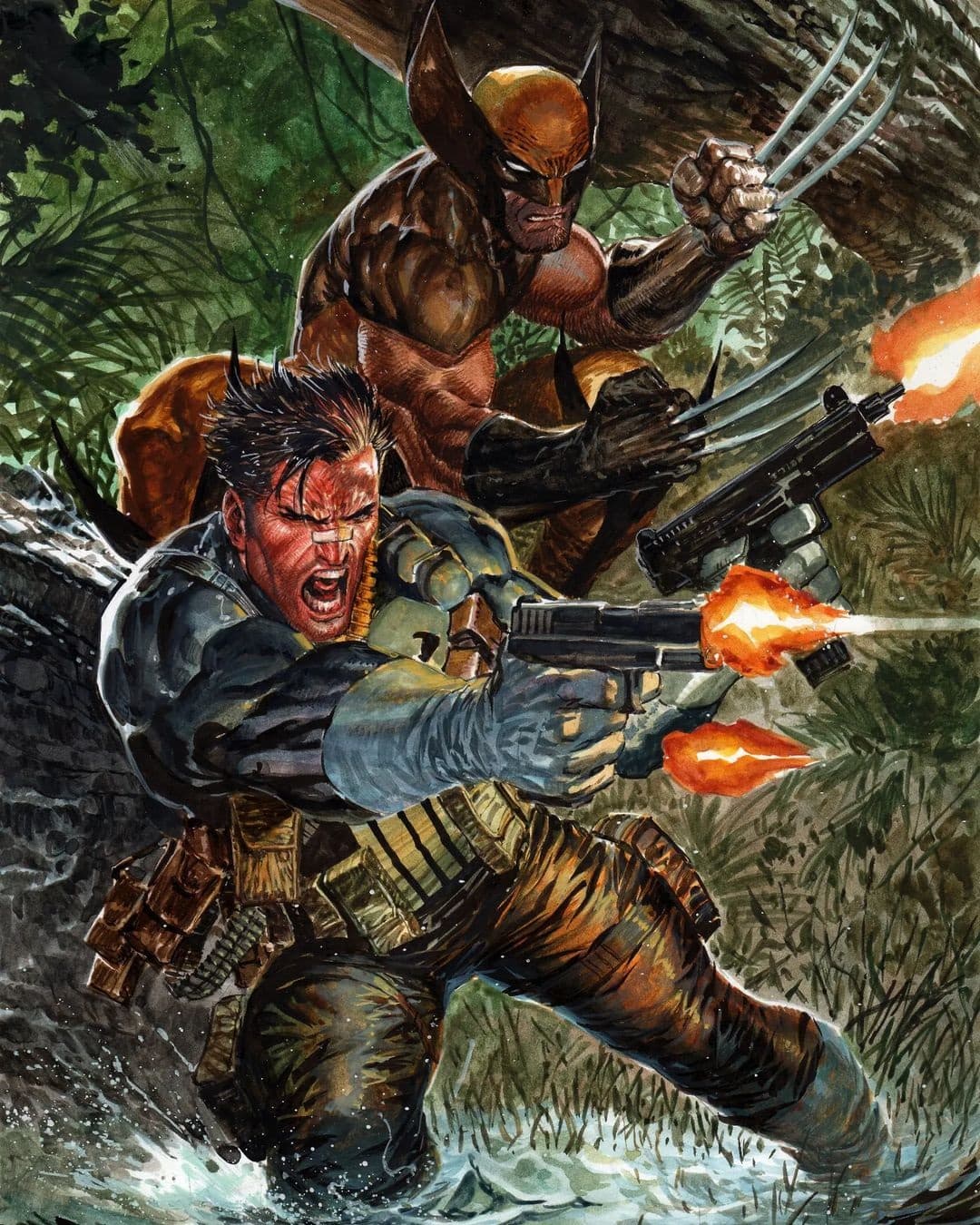 WOLVERINE AND PUNISHER