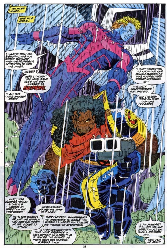 Uncanny X-Men #300 - impact of Bishop