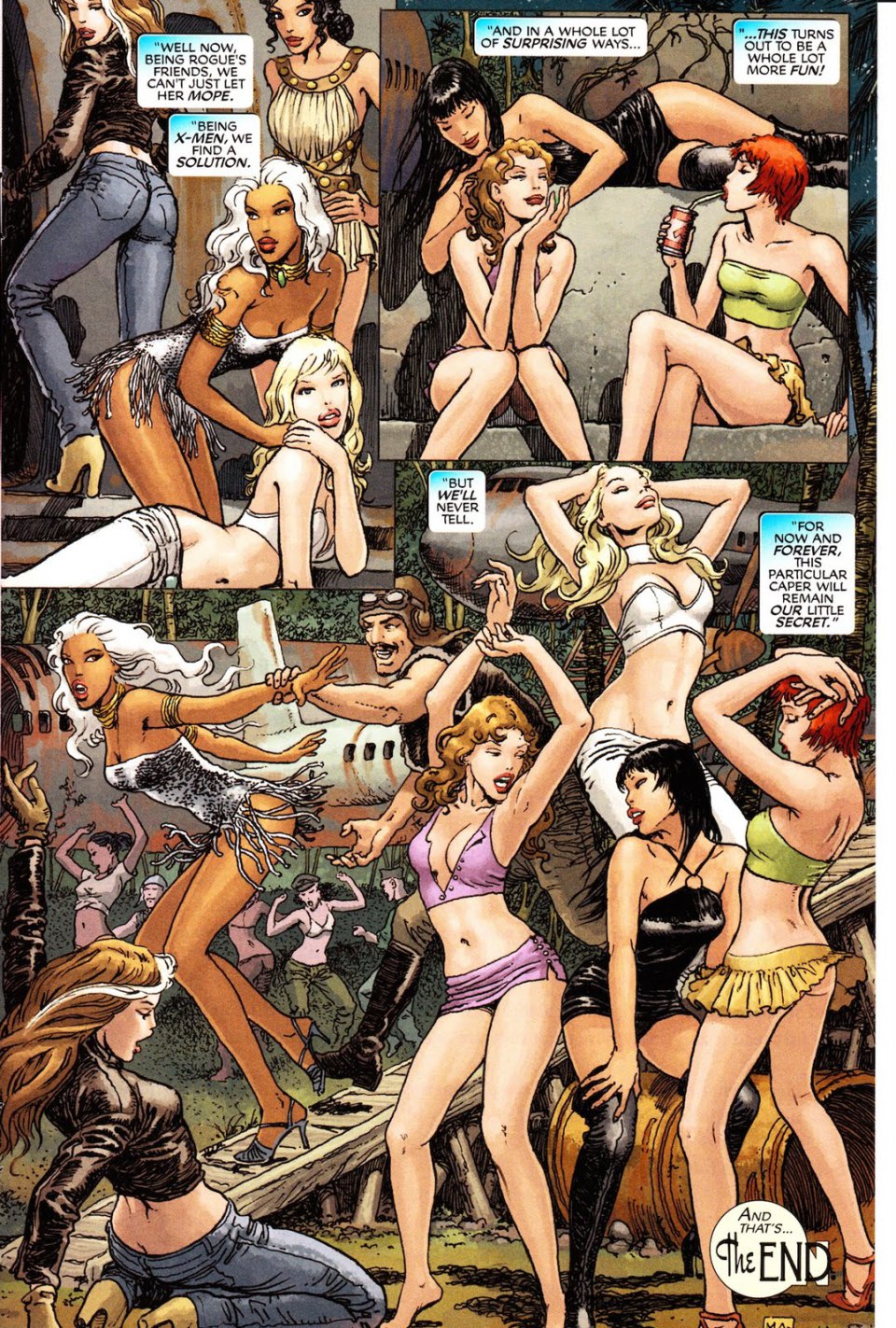 sexy-women-of-the-the-x-men-comic