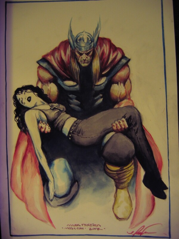 Death and Thor (Mark Texeira)