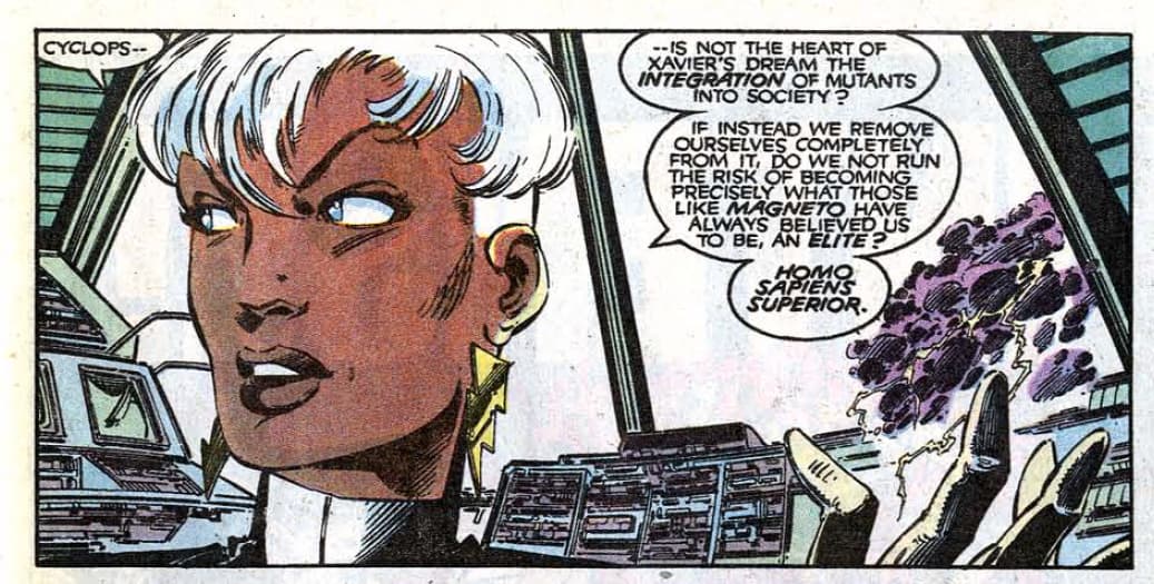 Uncanny X-Men #273 - Ship not good