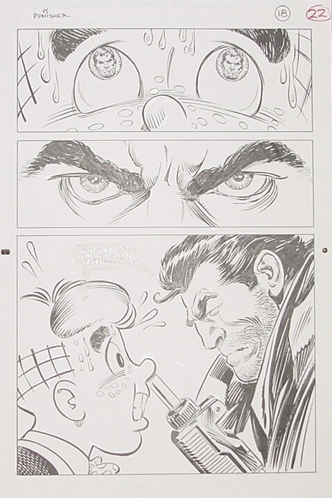 DESSIN AVEC STAN GOLDBERG   ARCHIE VS PUNISHER