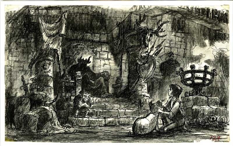 Black Cauldron Mel Shaw study