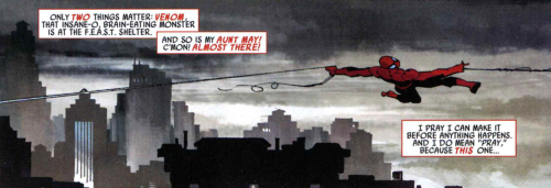 John Romita Jr. 2008: Amazing Spider-Man #573 / Inker: Klaus Janson This is not the splashiest of the panels we could showcase from JRJR’s Brand New Day arc, but I love how effective Romita demonstrates Spider-Man’s desperate rush across town with...