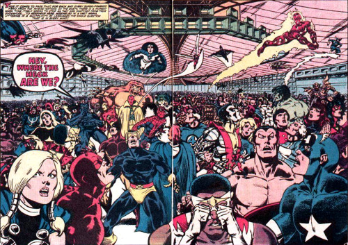 John Romita Jr. 1982: Contest of Champions #1 / Inker: Pablo Marcos Before AvX, before Civil War, before Secret War… there was the Contest of Champions! The first time something of this magnitude was attempted (if you don’t count Reed and Sue’s...