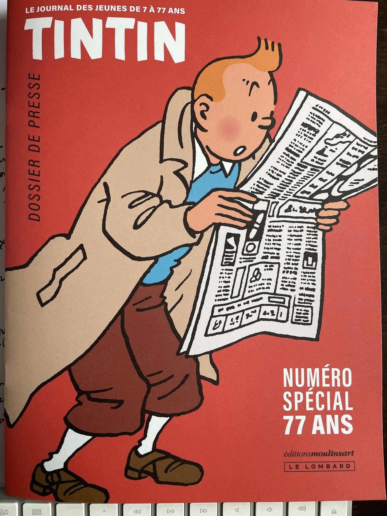 Journal Tintin - spécial 77 ans, la série — Éditions Le Lombard