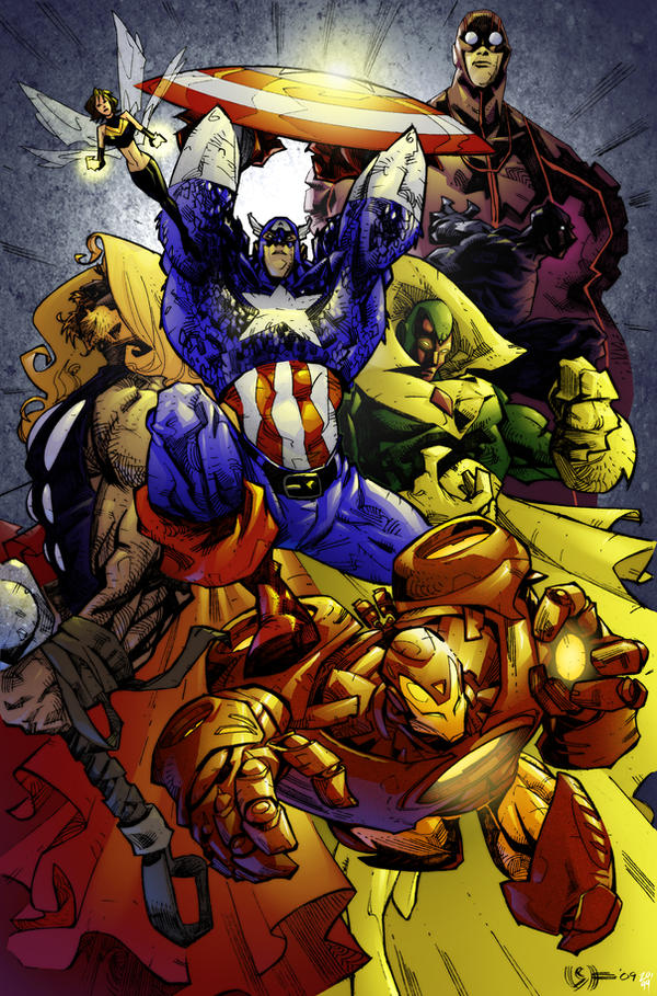 the_avengers_by_spidermanfan2099