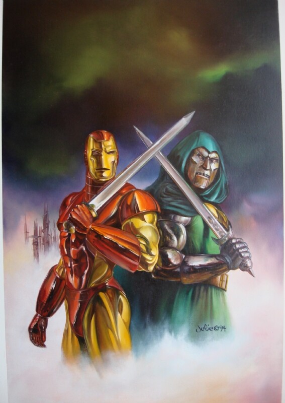 Iron Man Doctor Doom Duel