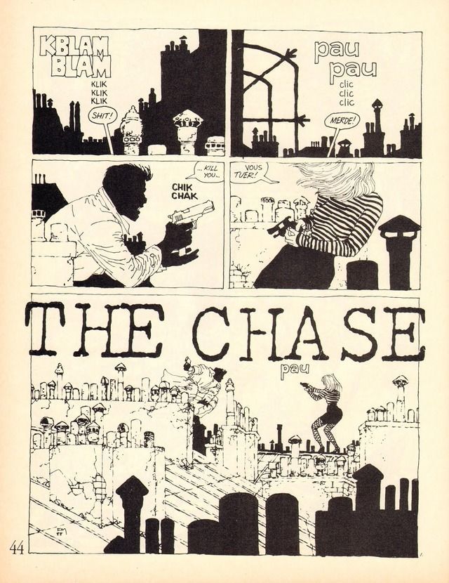 THE CHASE by Frank Miller “Pilote & Charlie”, 1988-2