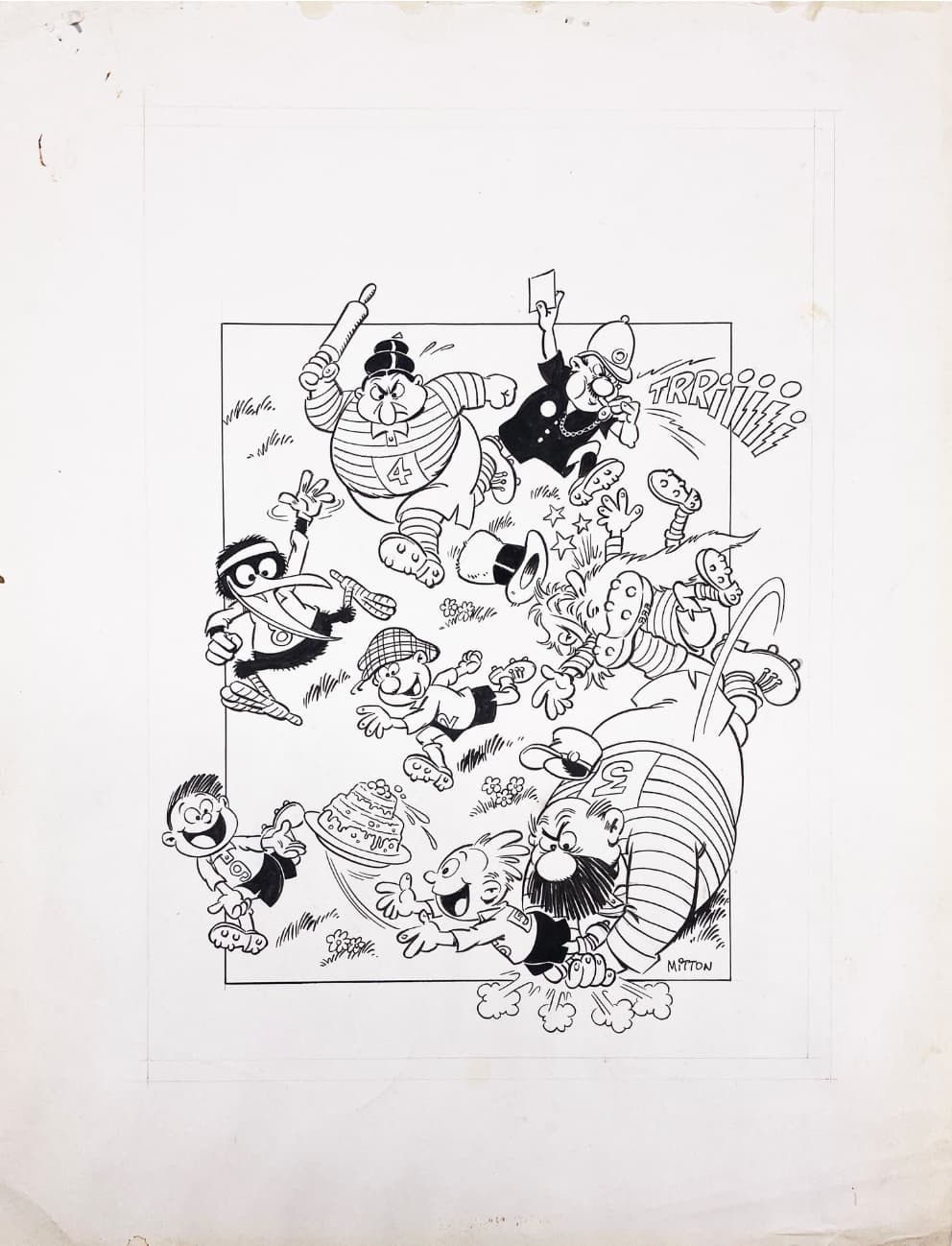 PIM PAM POUM  FIESTA 16  COUVERTURE  1977